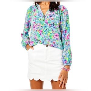 Lilly Pulitzer White Colette Skort